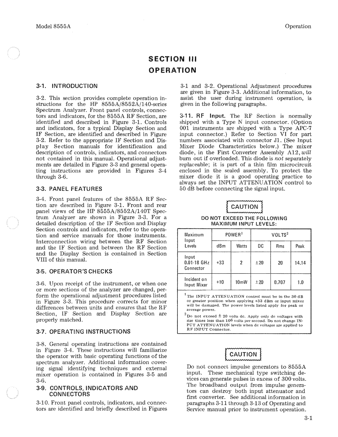 HP 8555A manual 