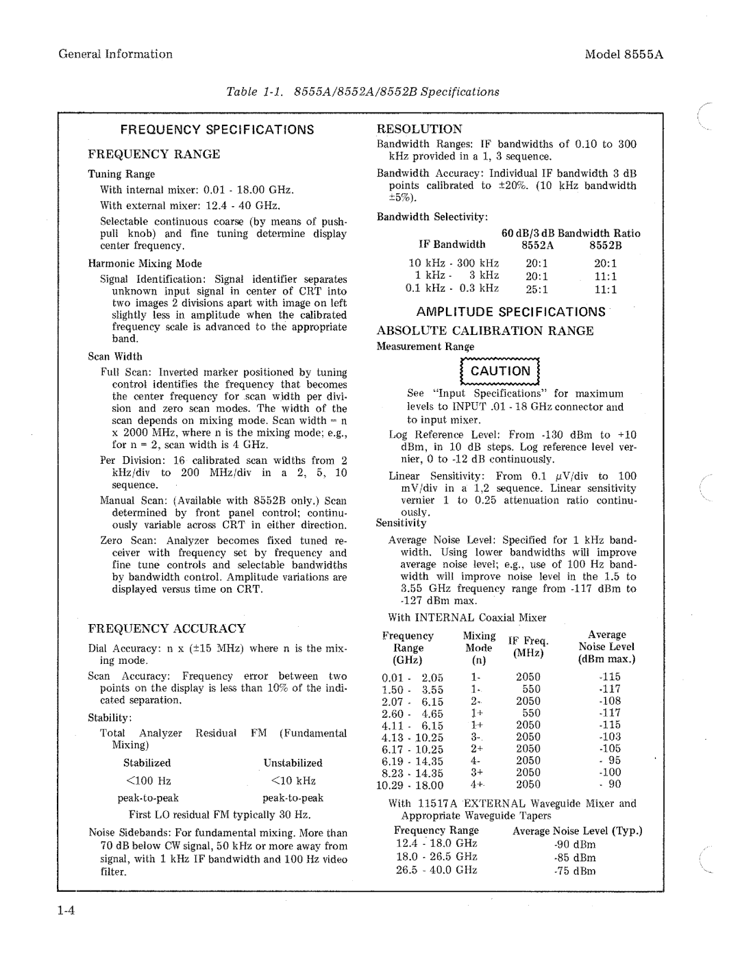 HP 8555A manual 