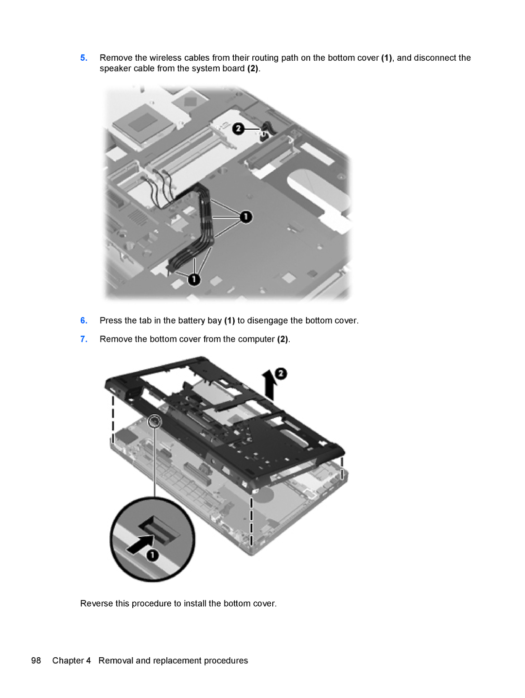 HP 8560p QW129US#ABA, 8560w SP407UC#ABA, 8560p 6560B manual 