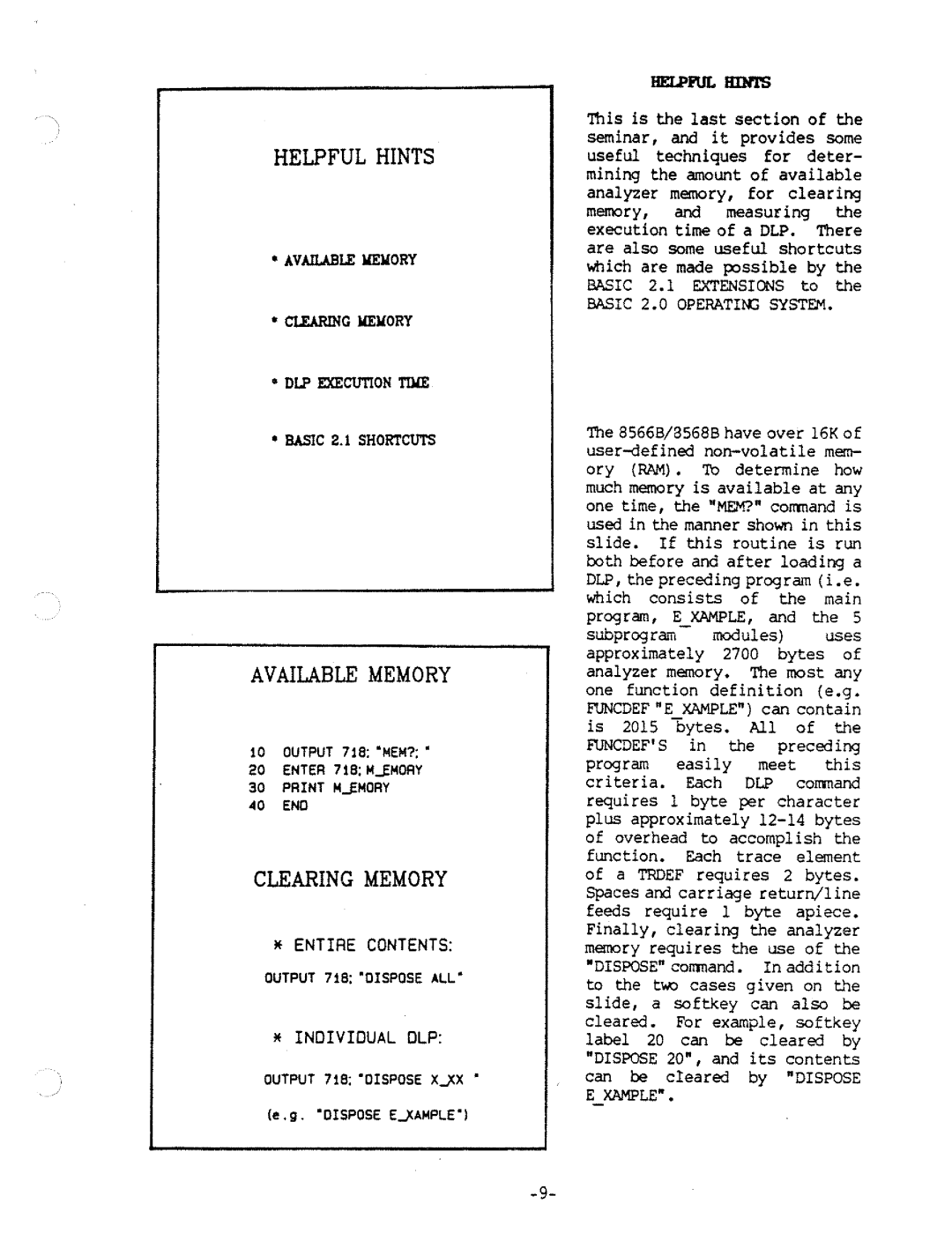 HP 8566A manual 