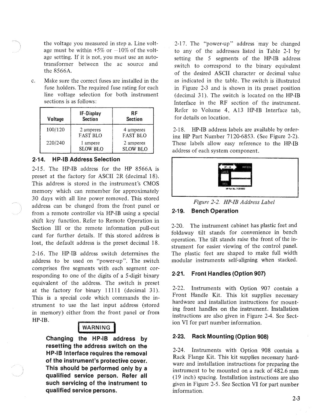 HP 8566A manual 