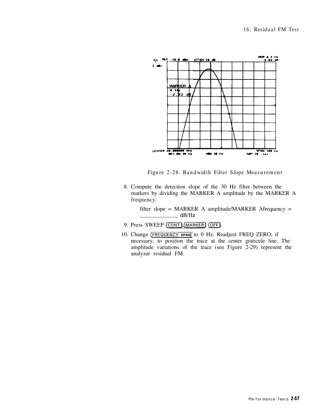 HP 8568B manual Hr RF -I... L 1u 