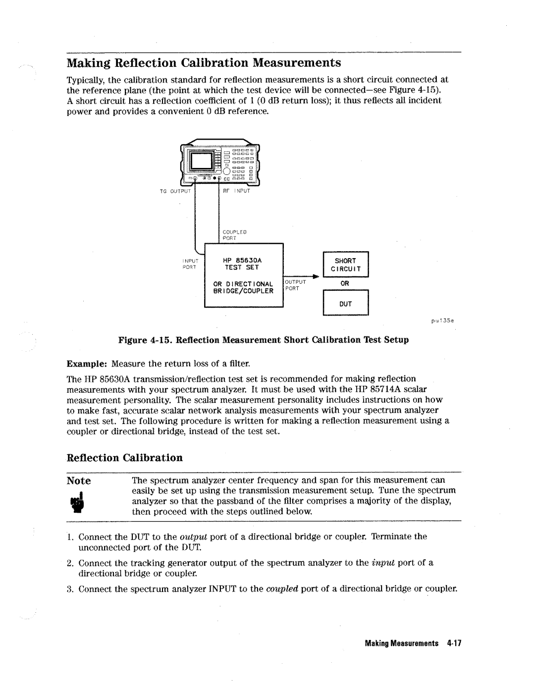 HP 8590 D manual 