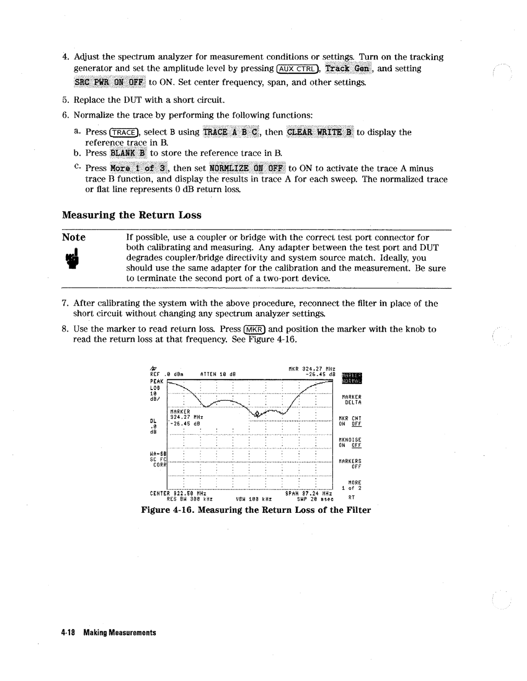 HP 8590 D manual 