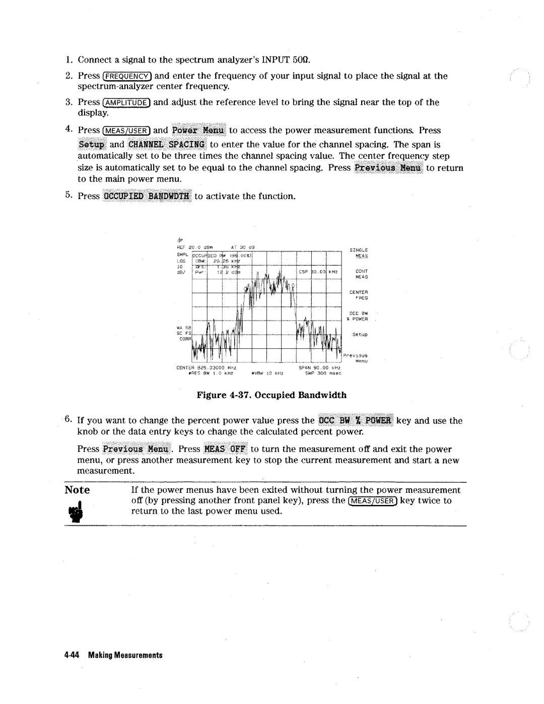 HP 8590 D manual 