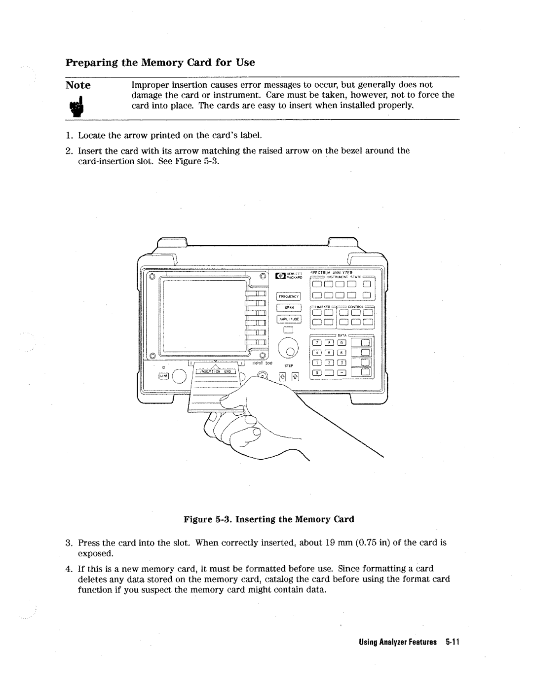 HP 8590 D manual 