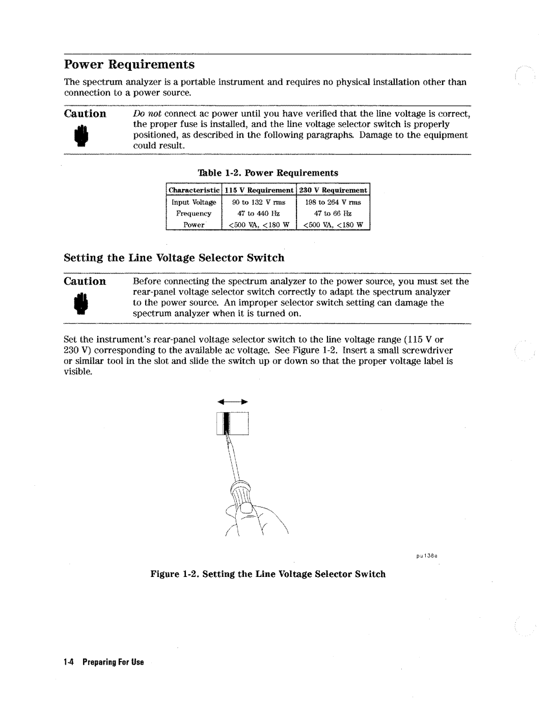 HP 8590 D manual 