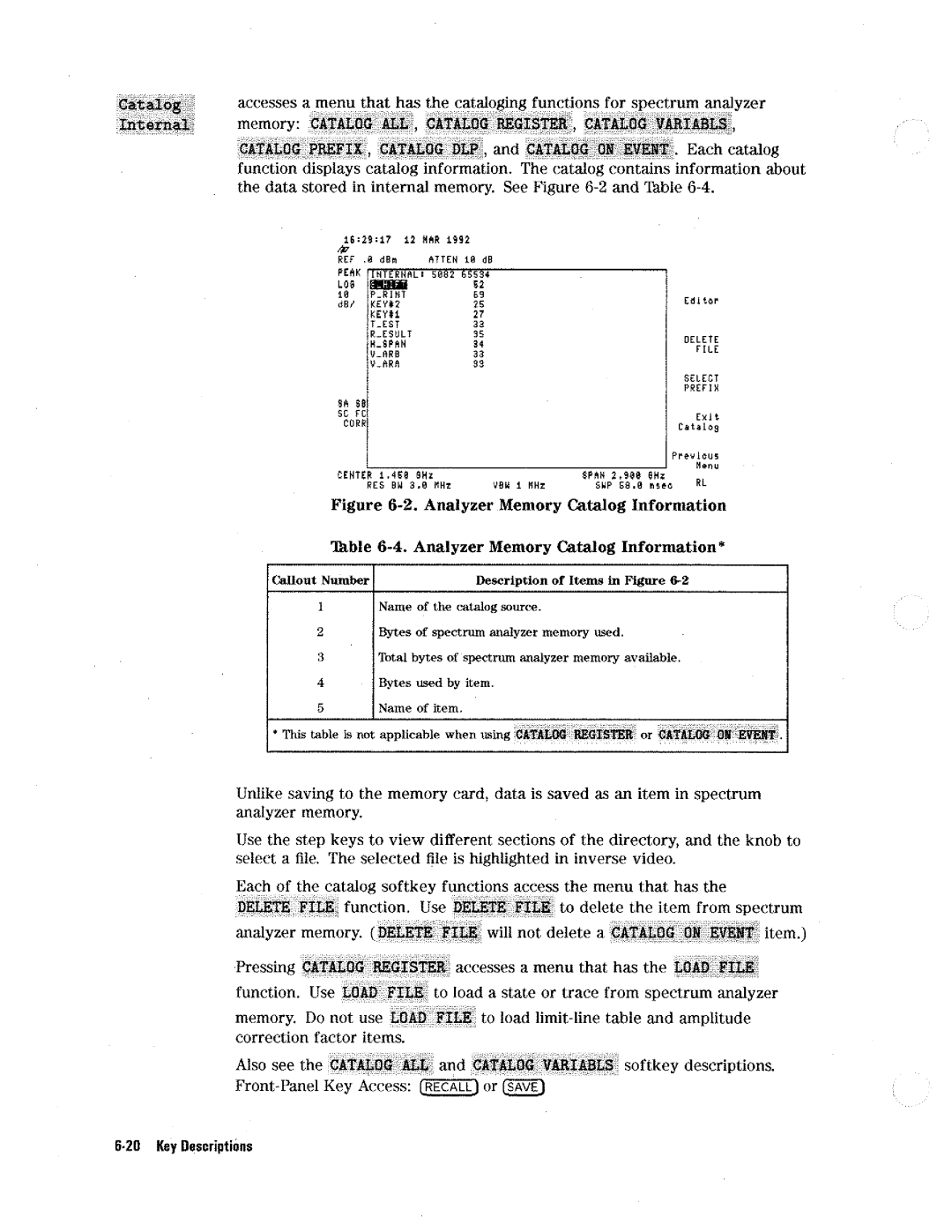 HP 8590 D manual 