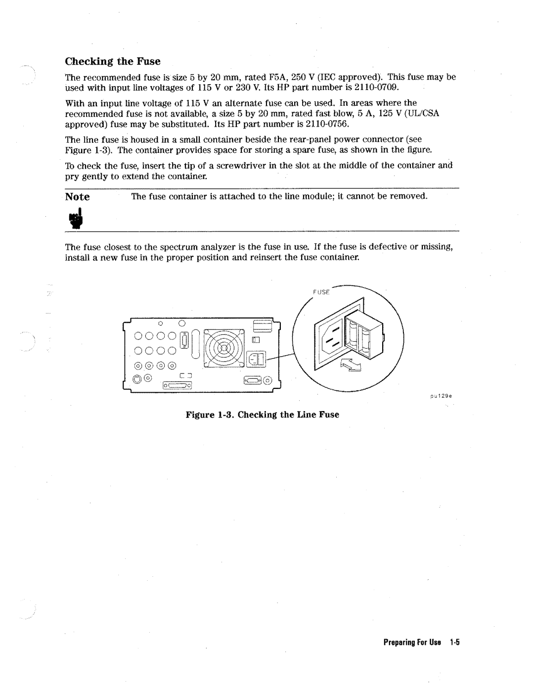 HP 8590 D manual 