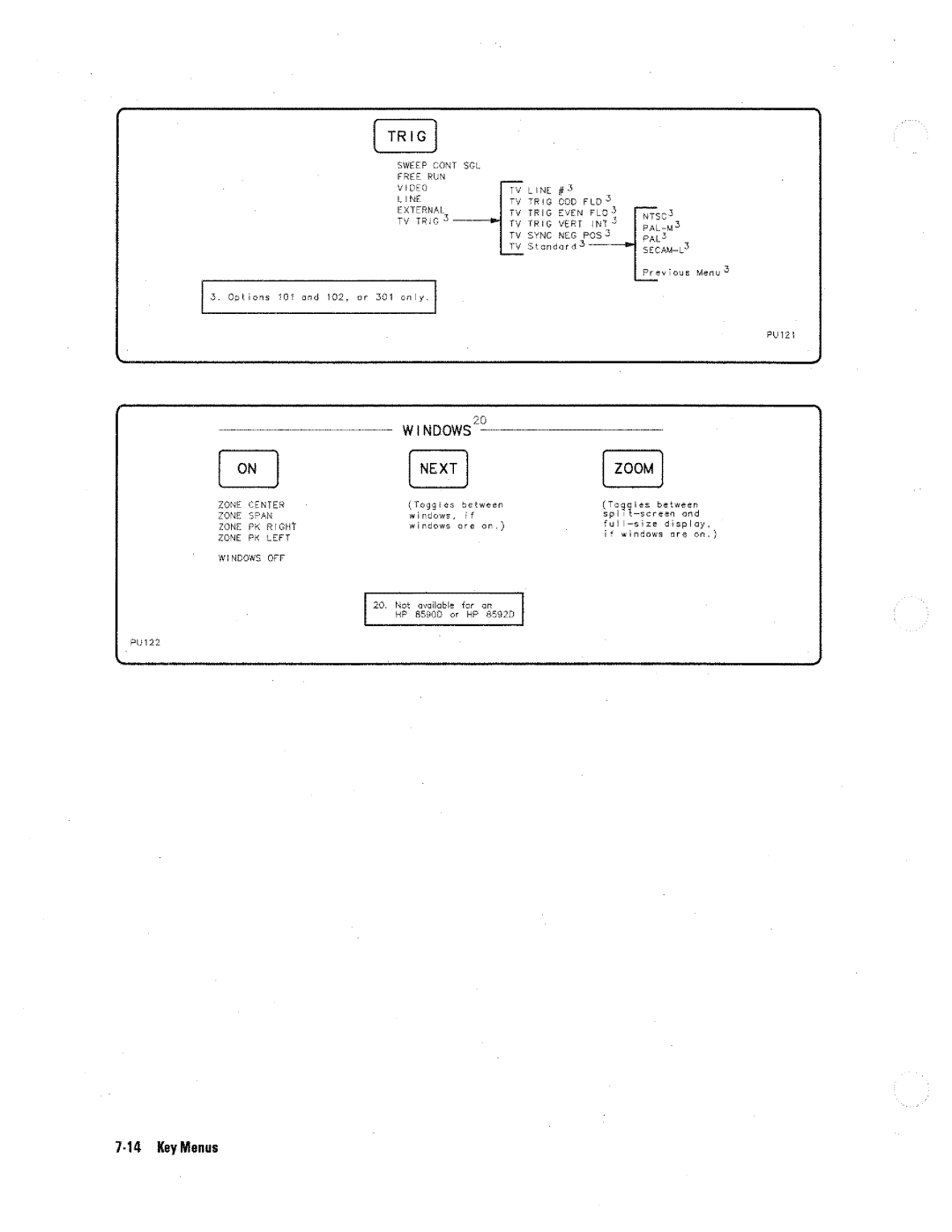 HP 8590 D manual 