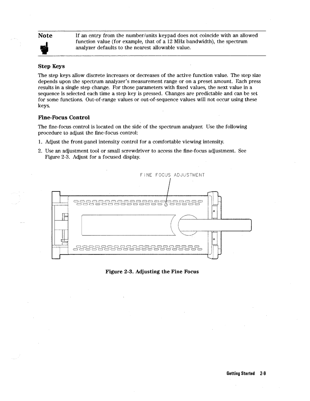 HP 8590 D manual 