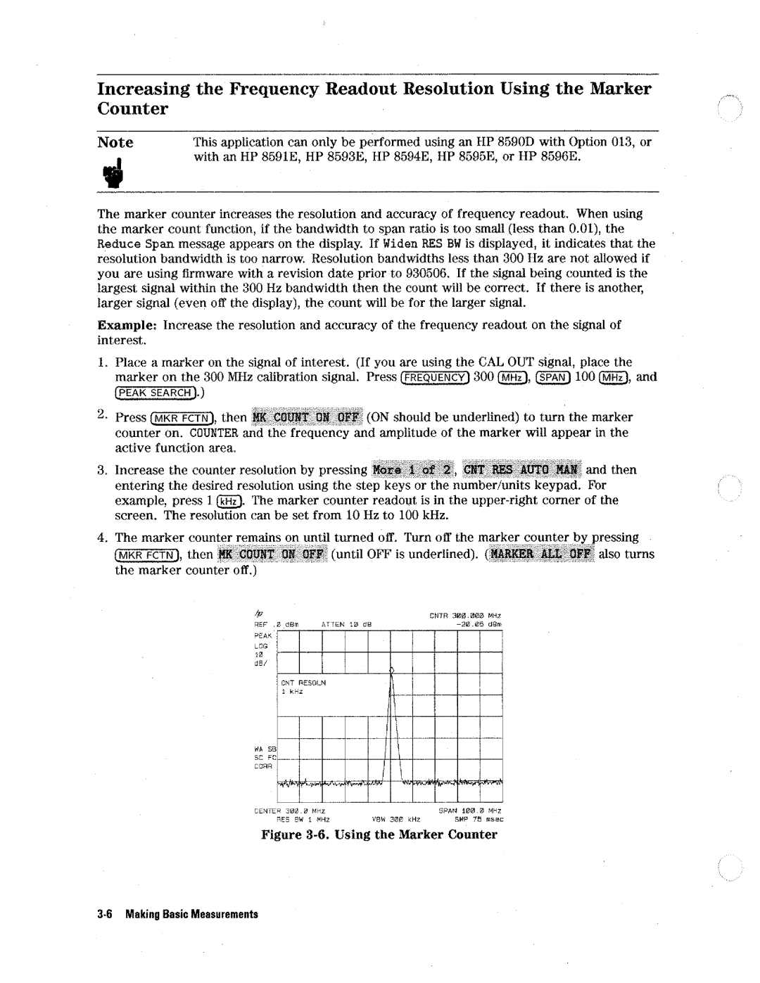 HP 8590 D manual 