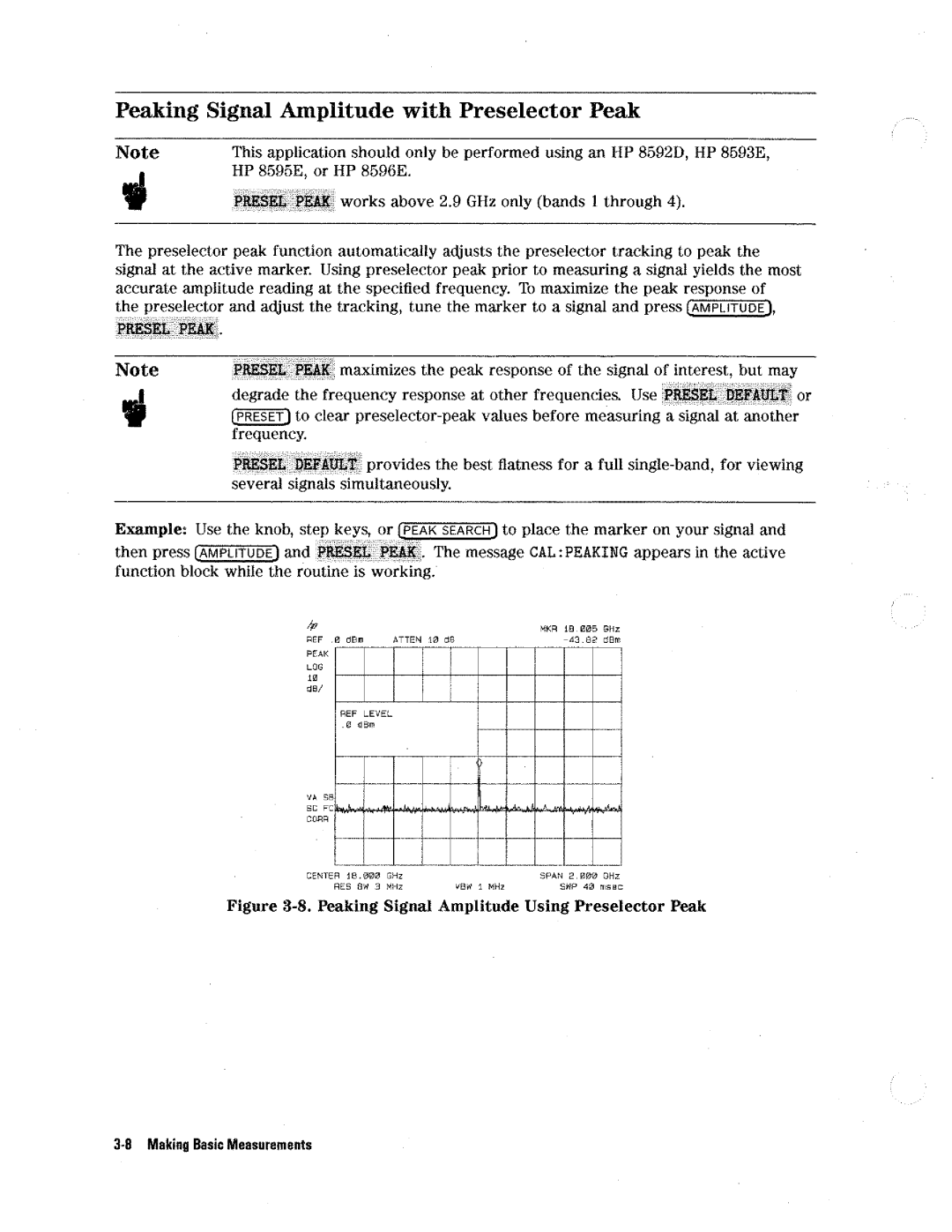 HP 8590 D manual 