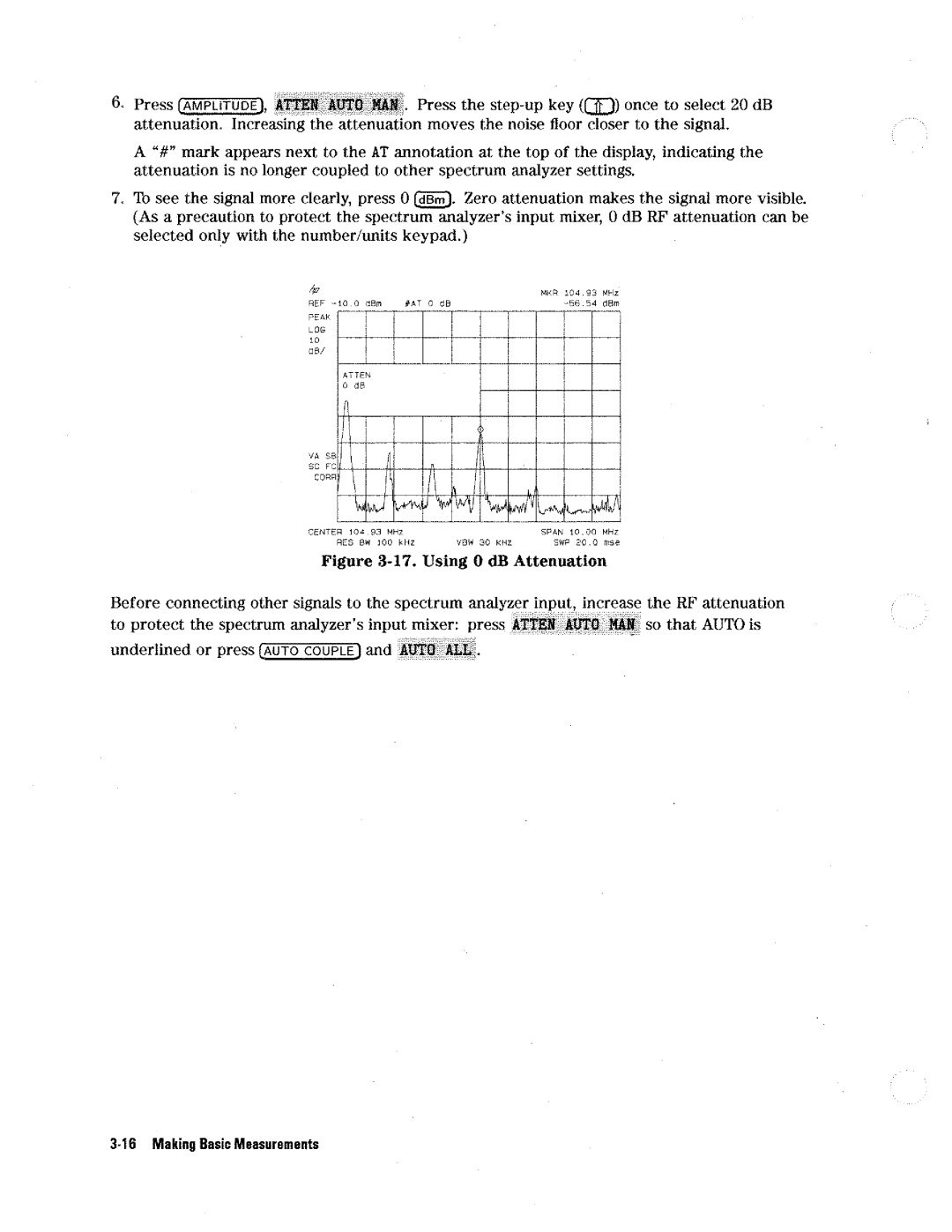 HP 8590 D manual 