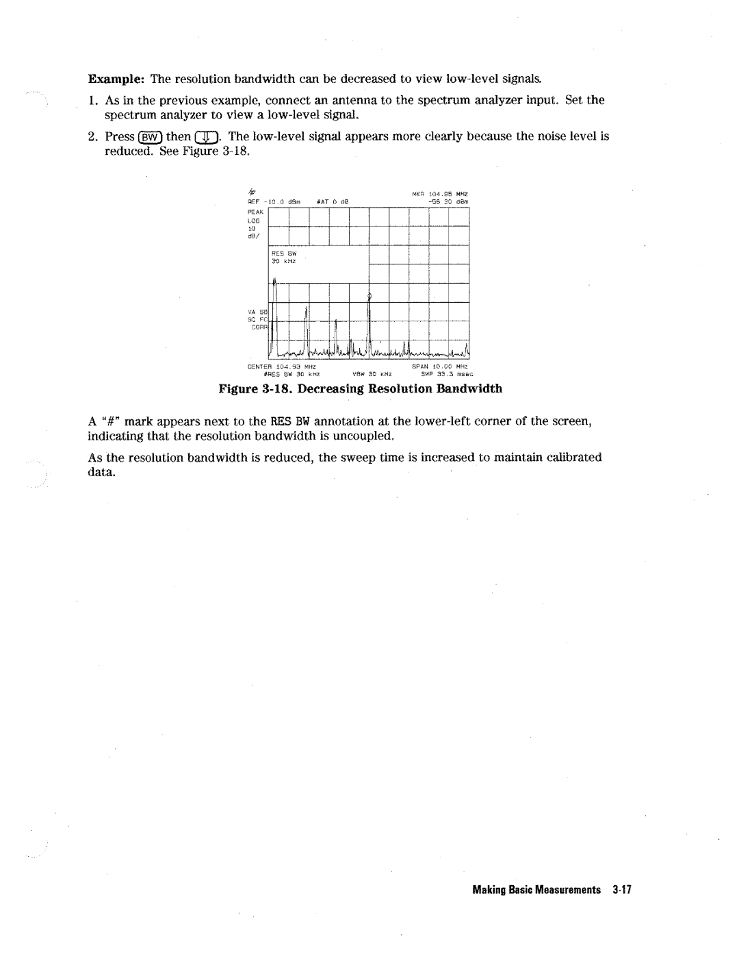 HP 8590 D manual 