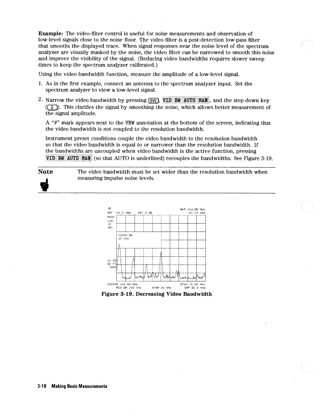 HP 8590 D manual 