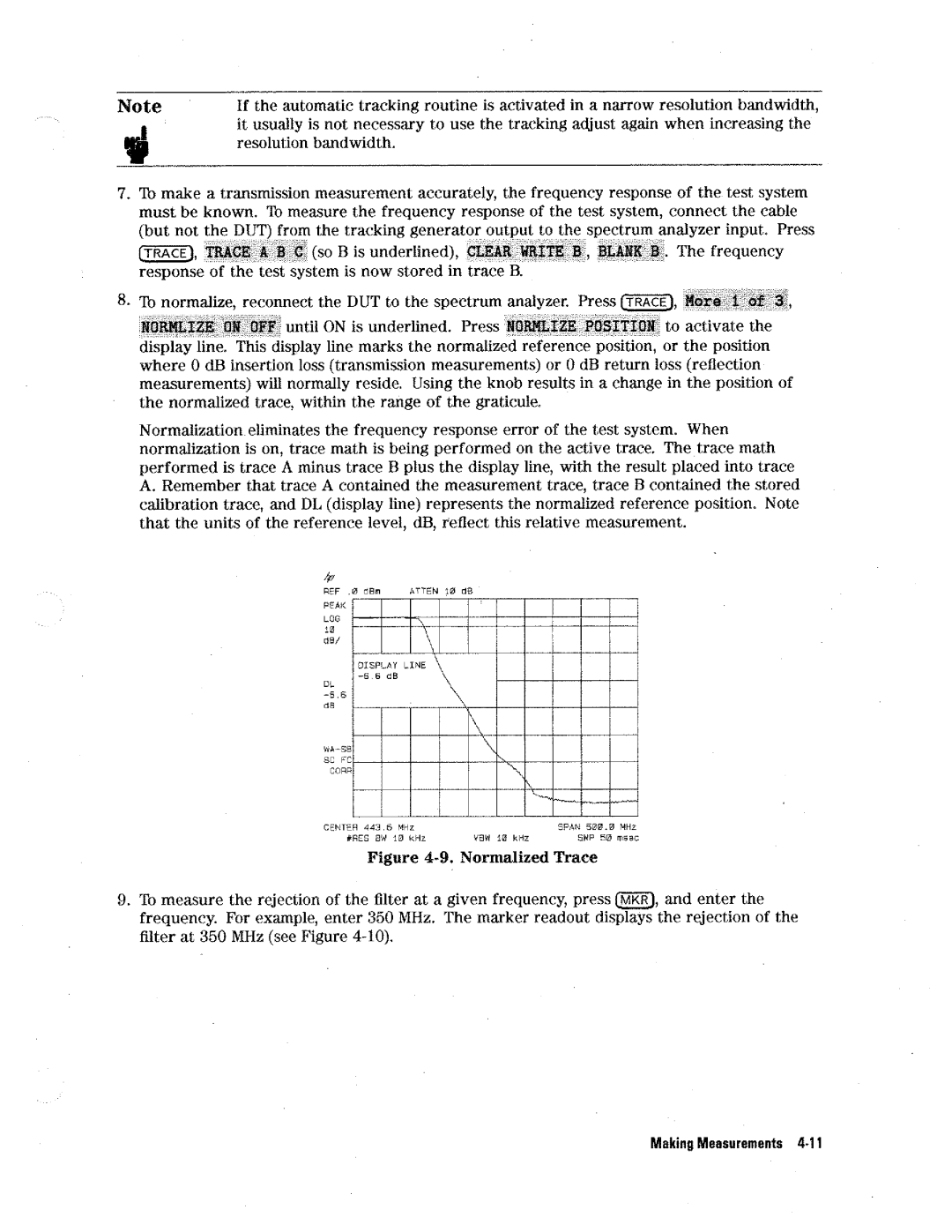 HP 8590 D manual 