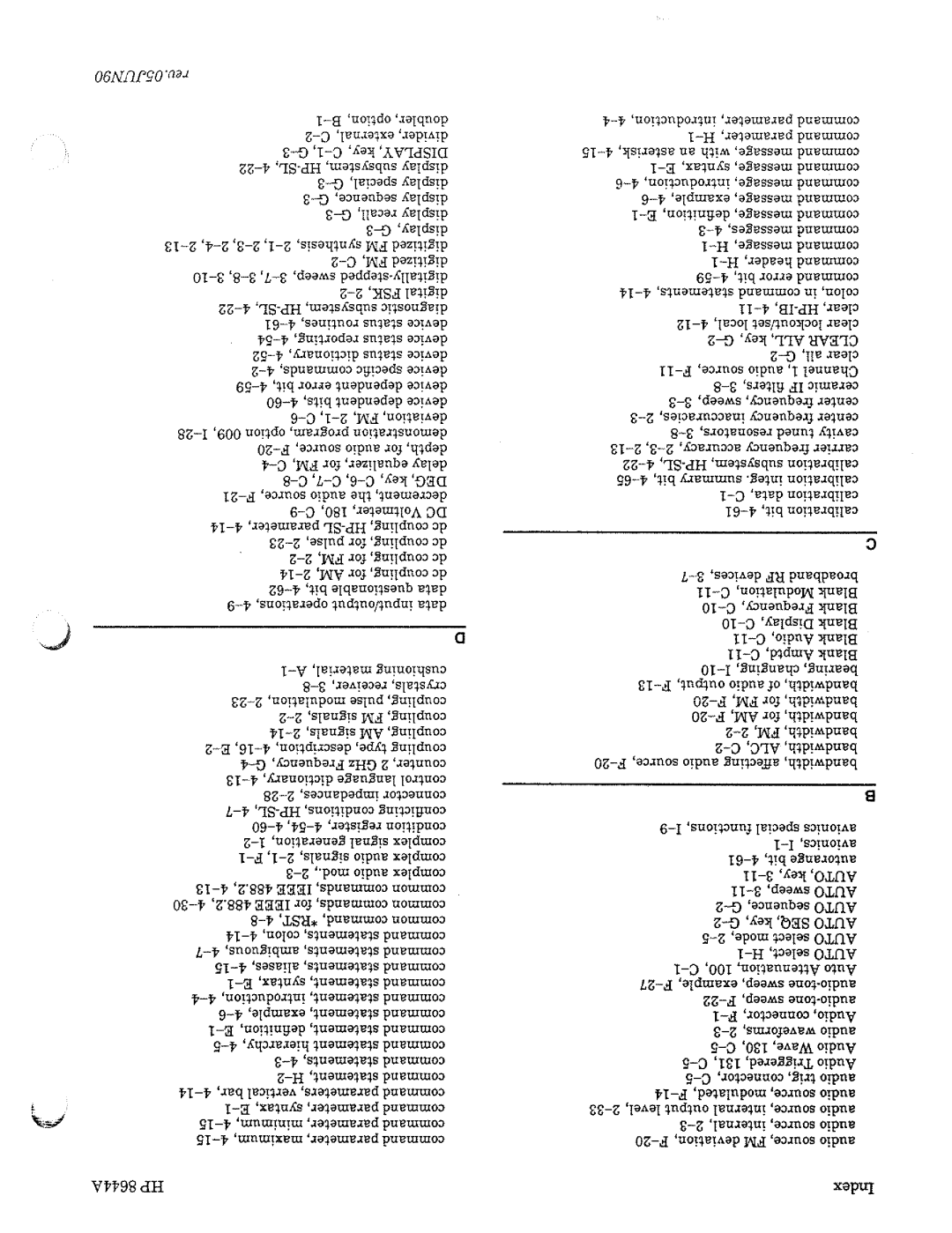 HP 8644A manual 