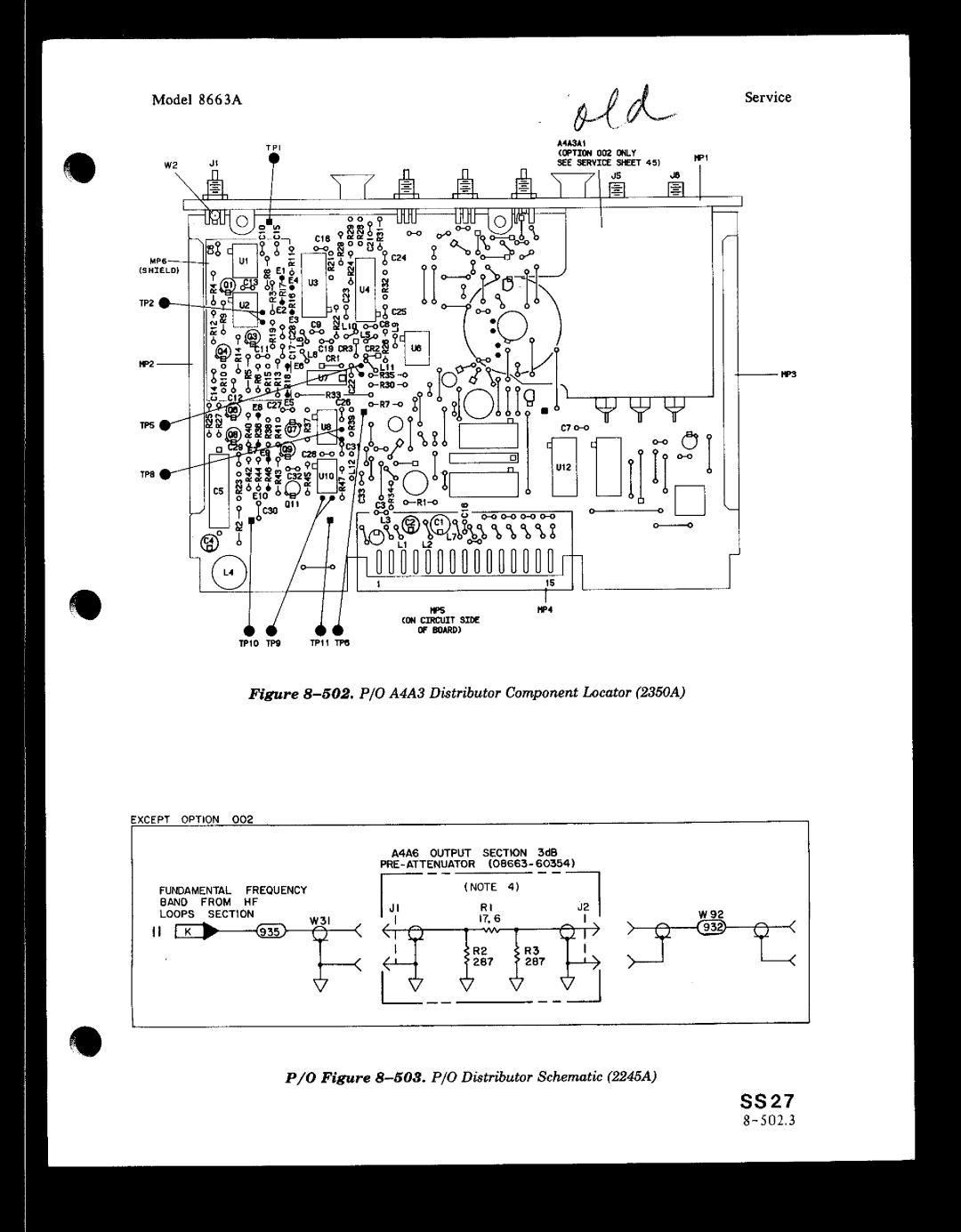 HP 8663A manual 