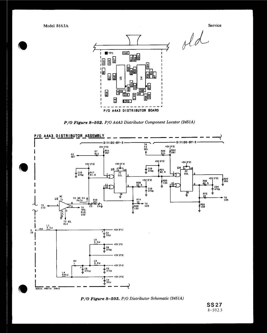 HP 8663A manual 