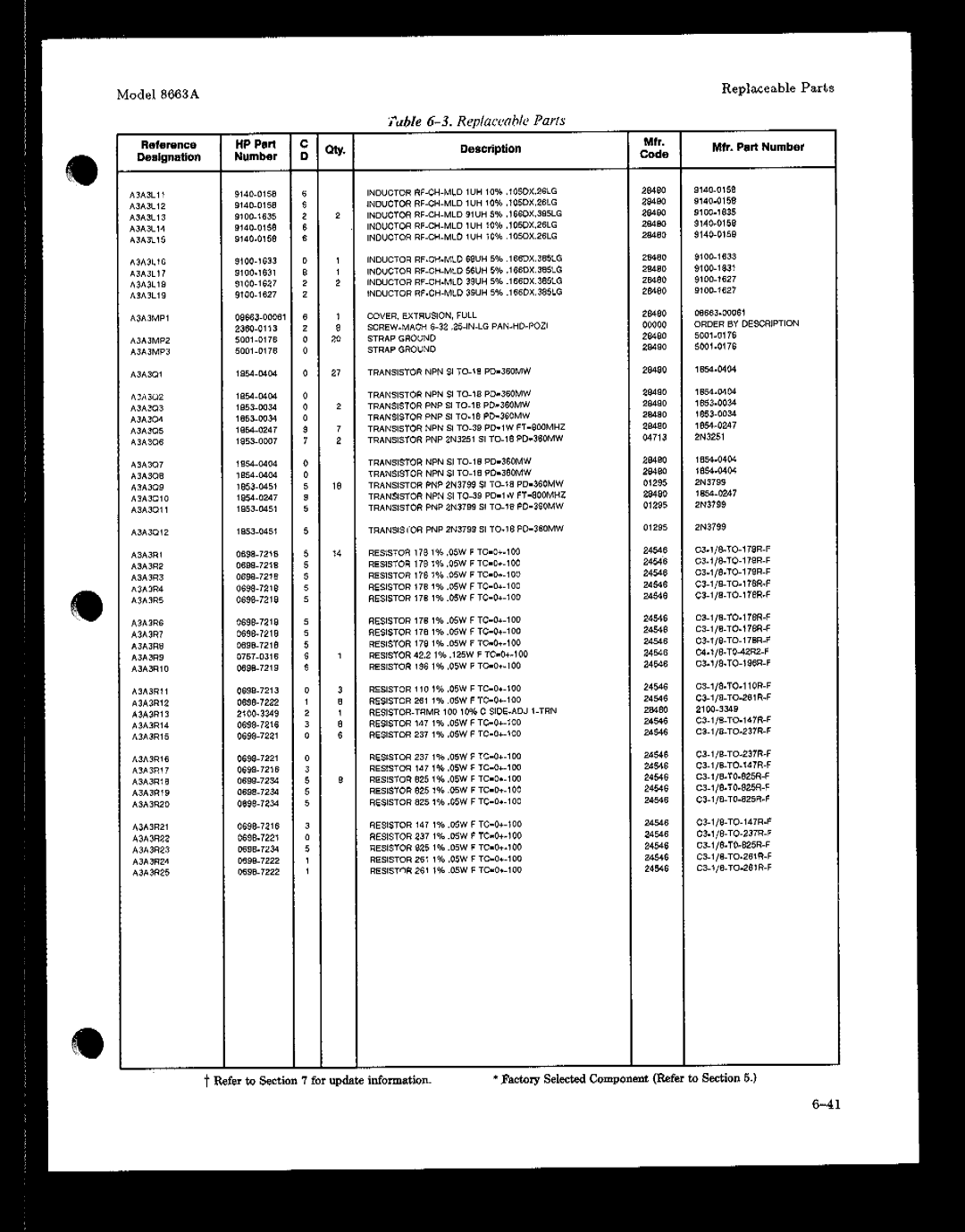 HP 8663A manual 