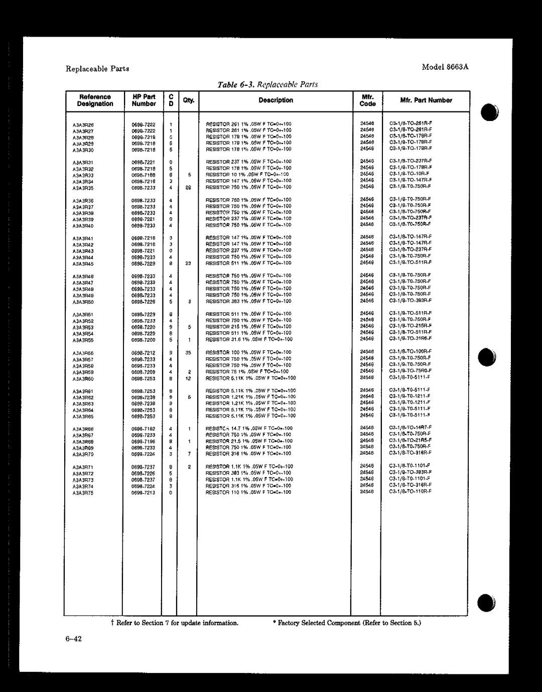 HP 8663A manual 