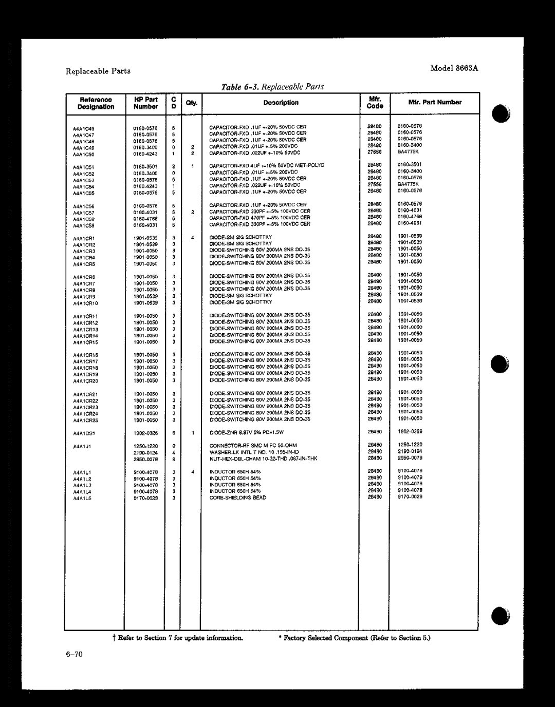 HP 8663A manual 