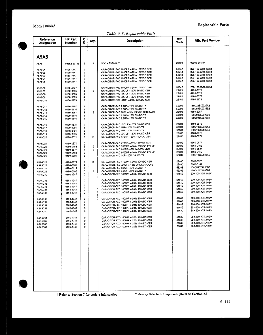 HP 8663A manual 