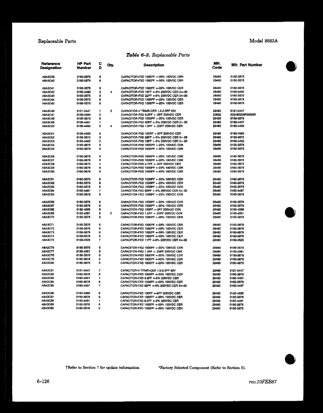 HP 8663A manual 