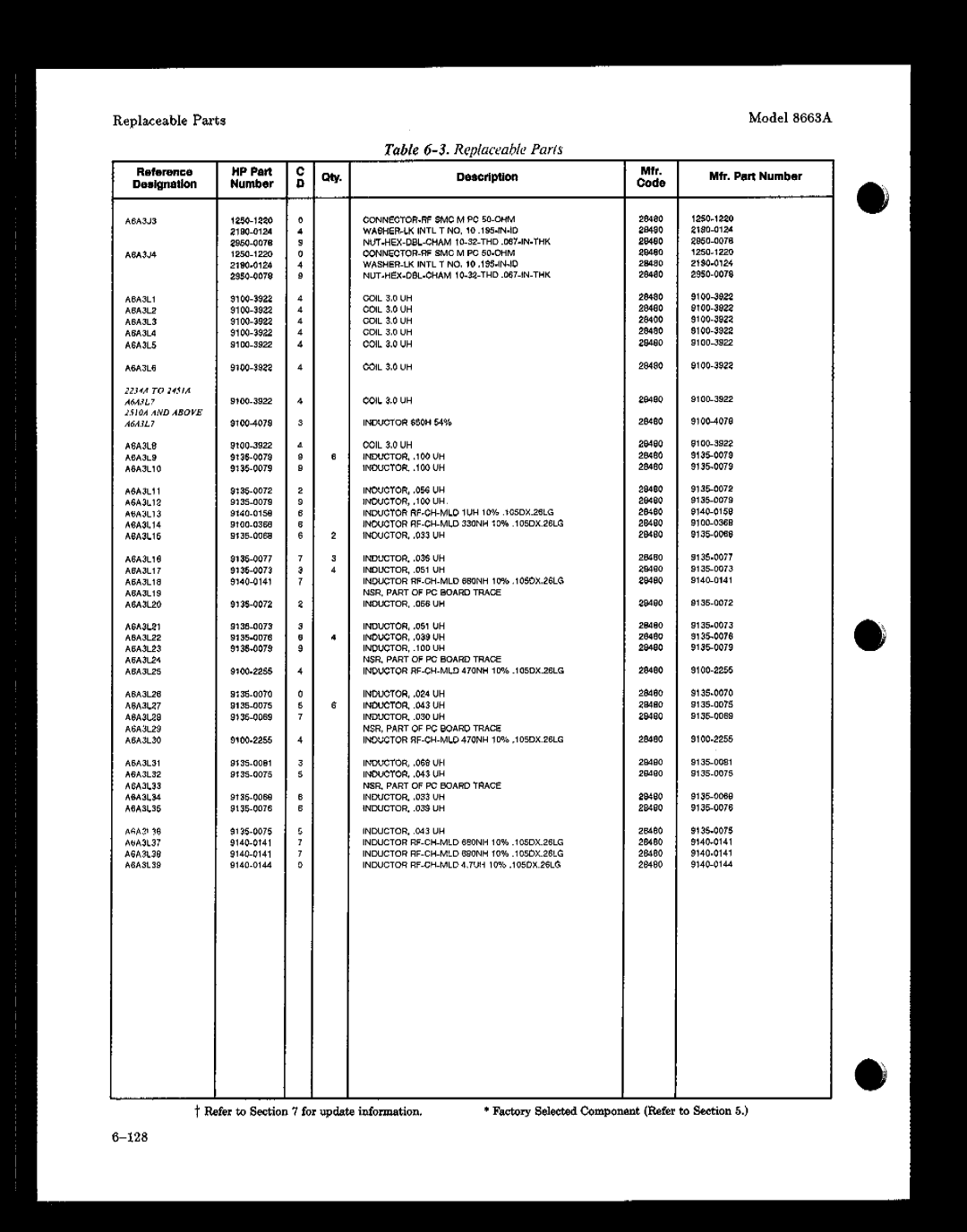 HP 8663A manual 