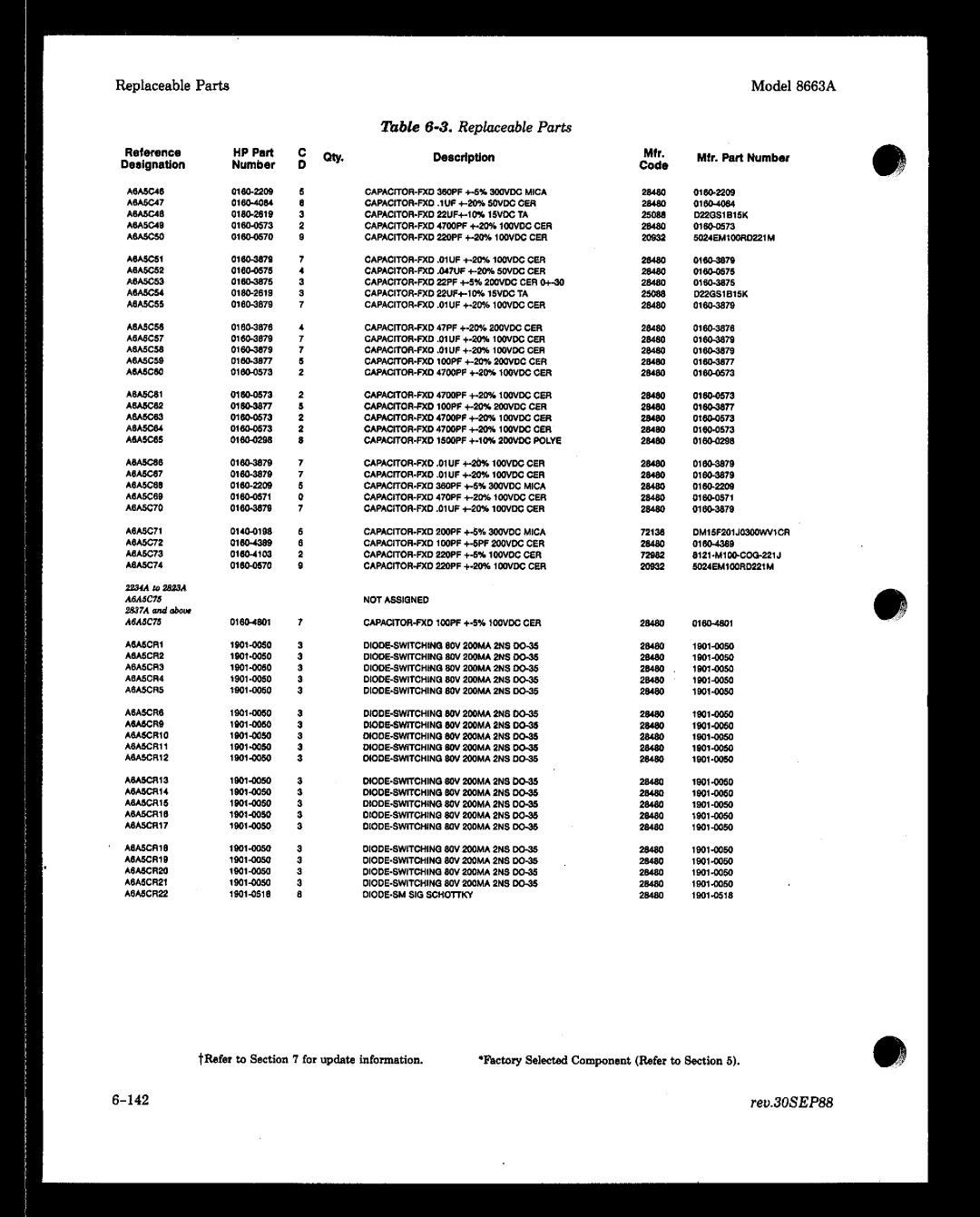 HP 8663A manual 