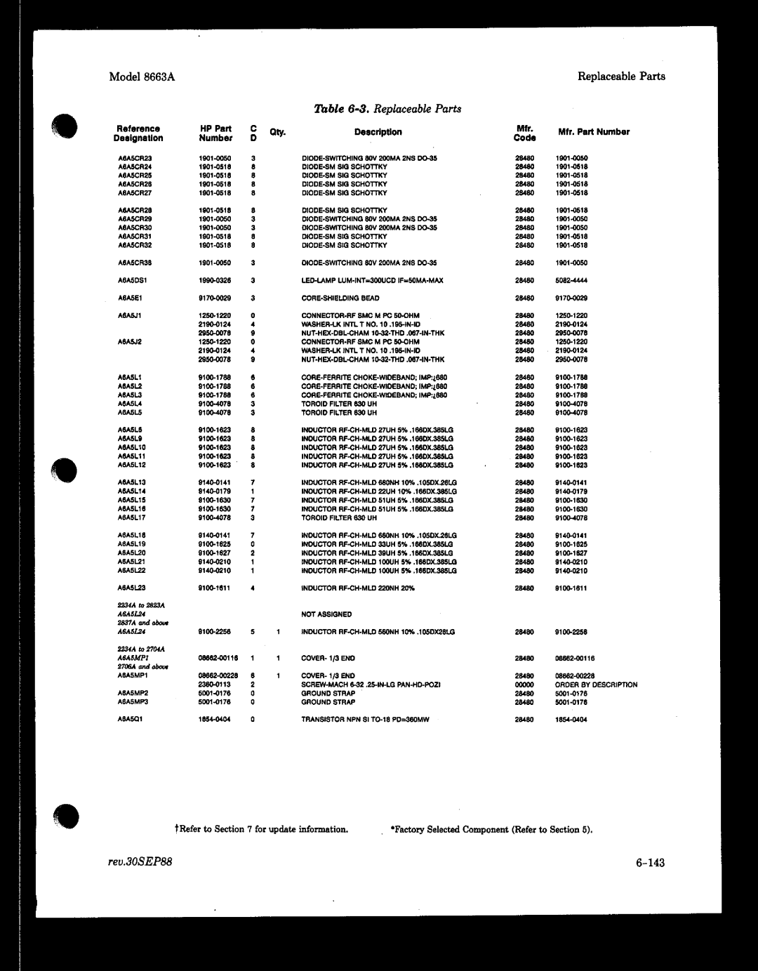 HP 8663A manual 