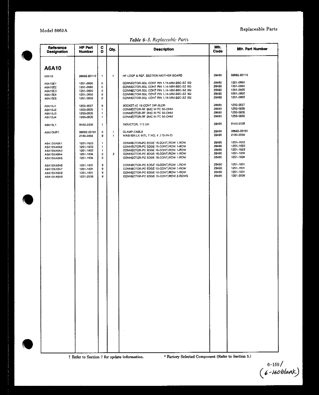 HP 8663A manual 