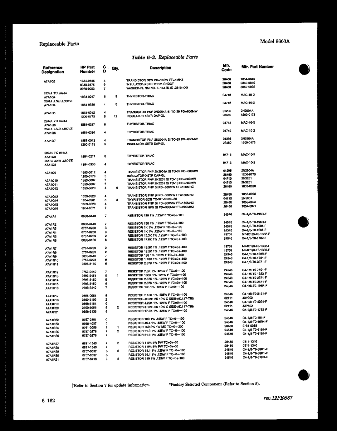 HP 8663A manual 