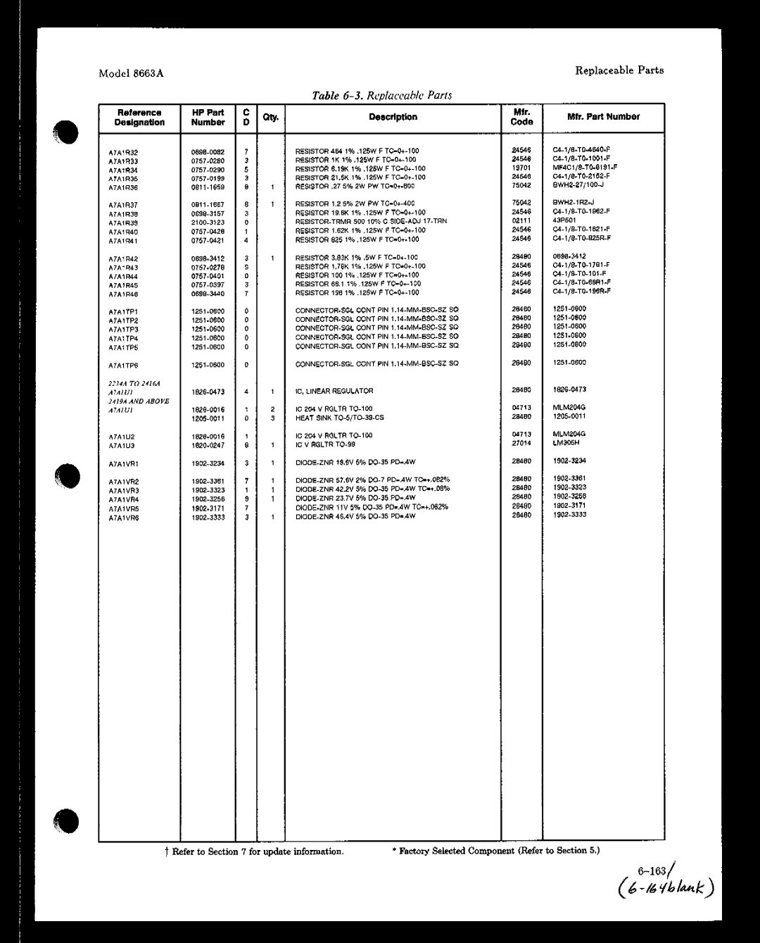 HP 8663A manual 