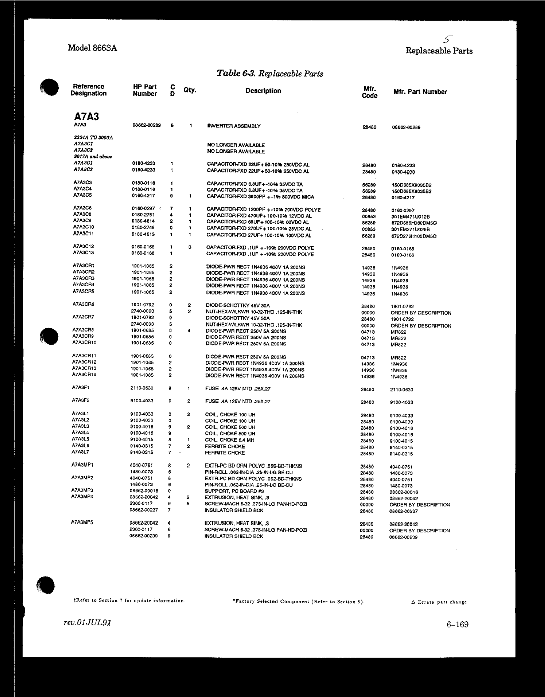 HP 8663A manual 