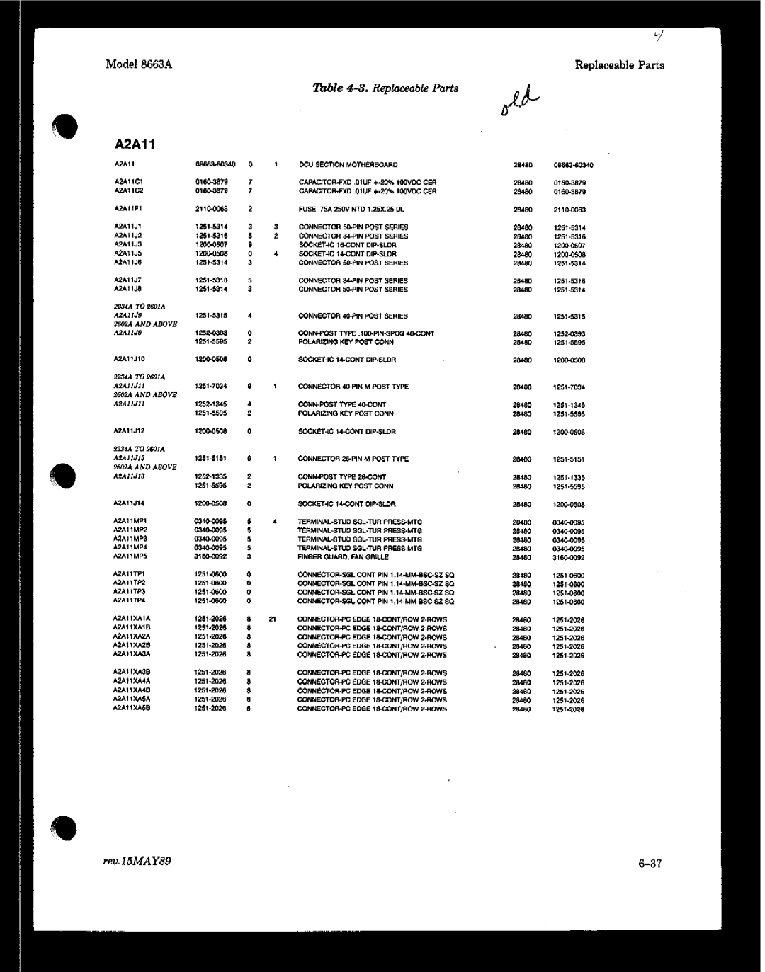 HP 8663A manual A2Ali 