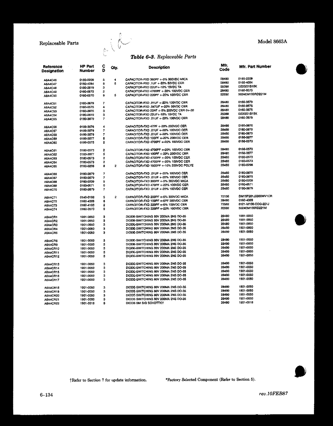 HP 8663A manual 