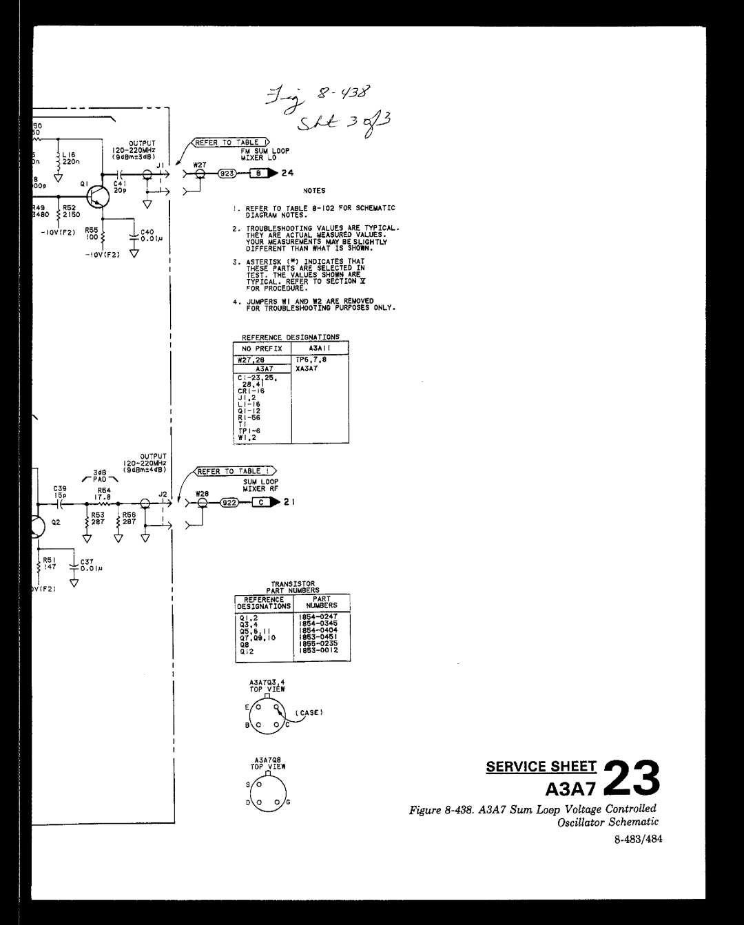 HP 8663A manual 