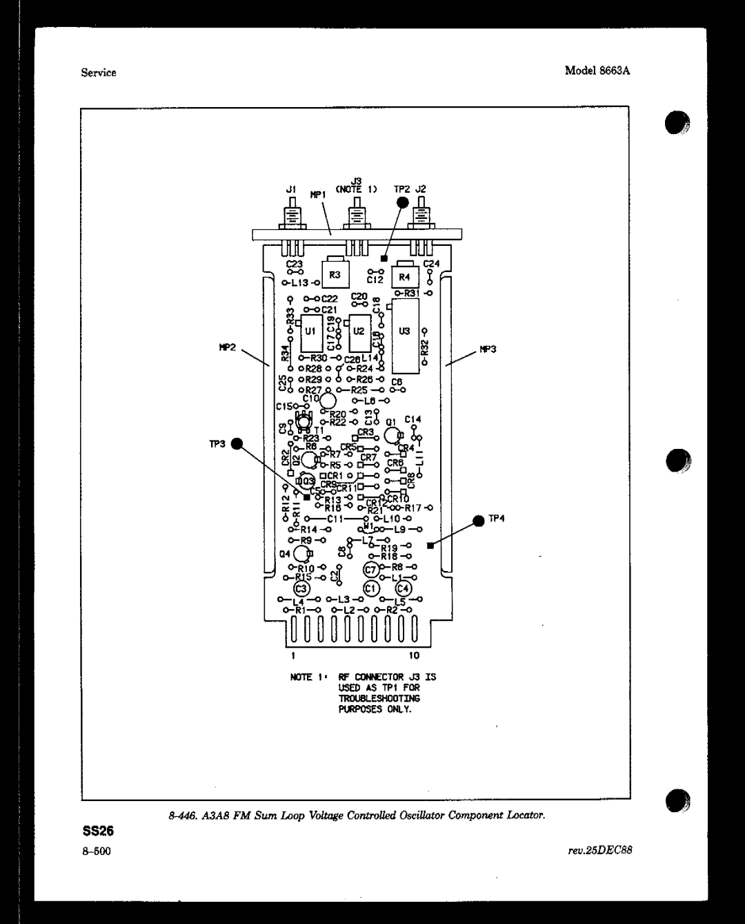 HP 8663A manual 