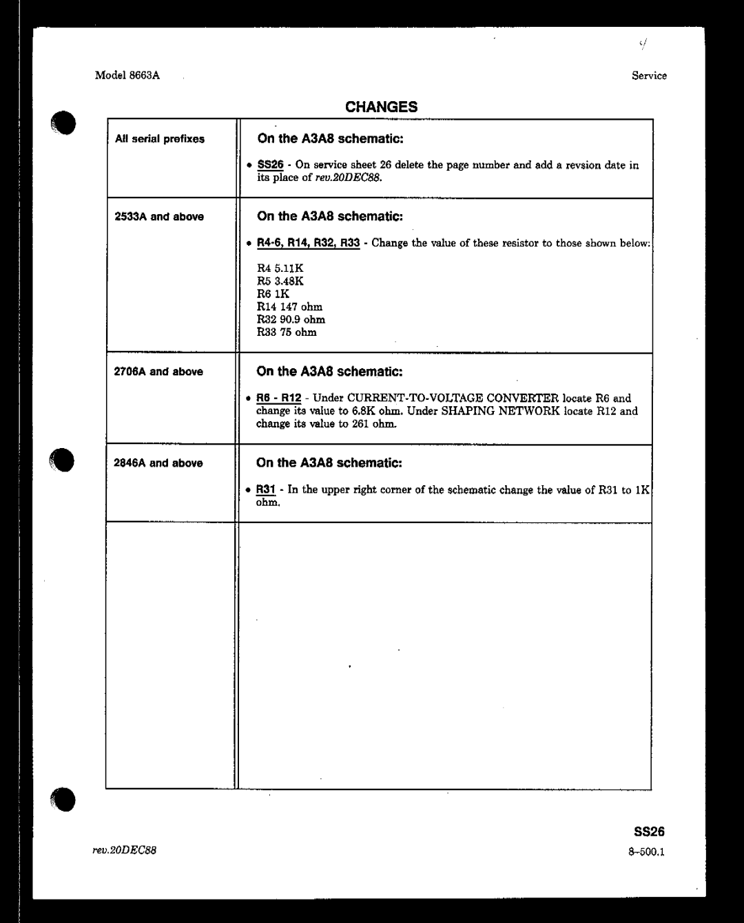 HP 8663A manual 