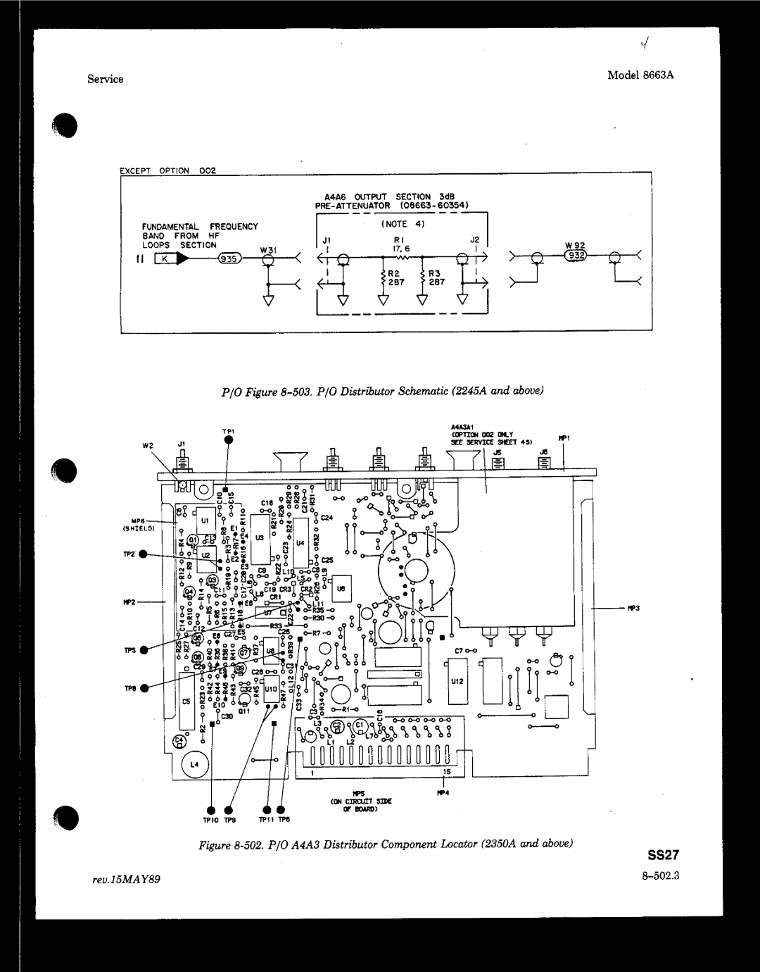 HP 8663A manual 