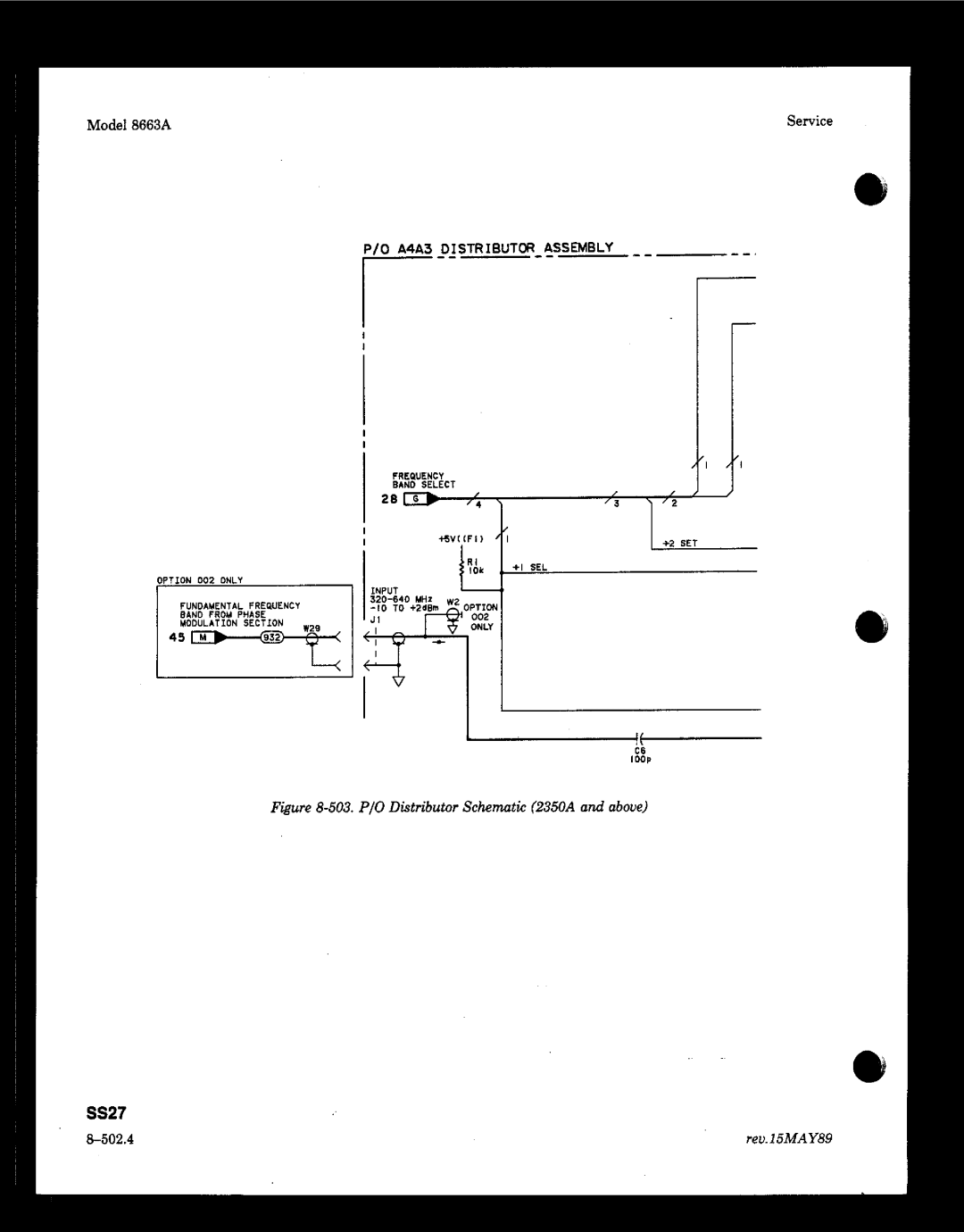 HP 8663A manual 