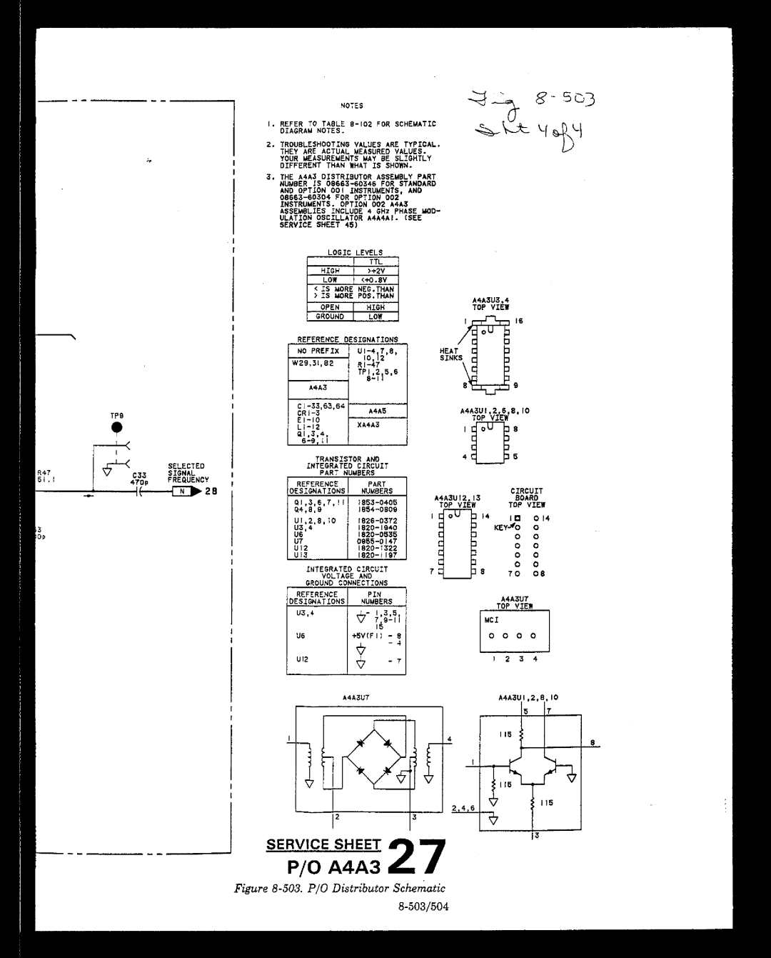 HP 8663A manual 