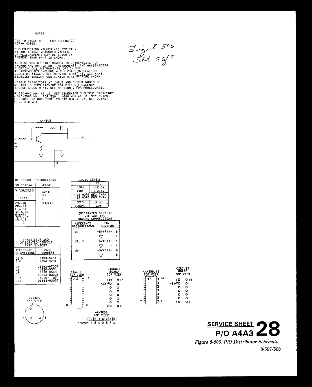 HP 8663A manual 