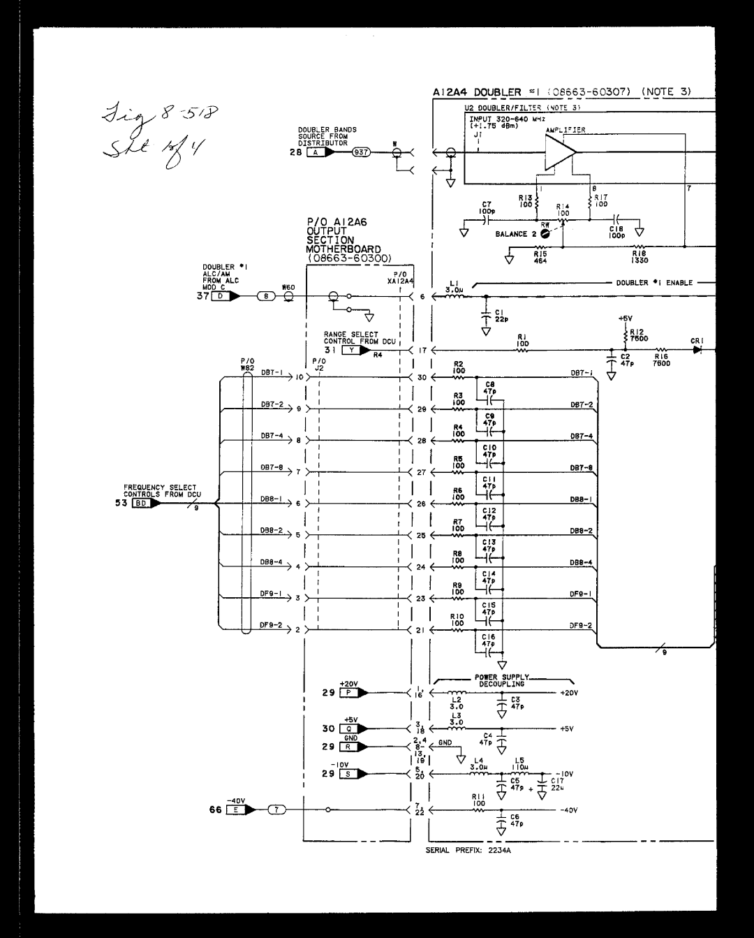 HP 8663A manual 