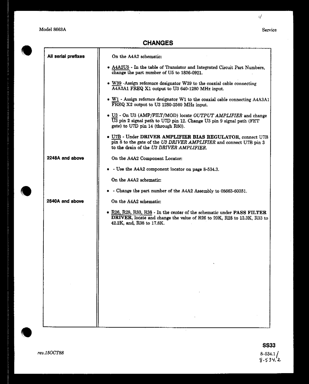 HP 8663A manual 