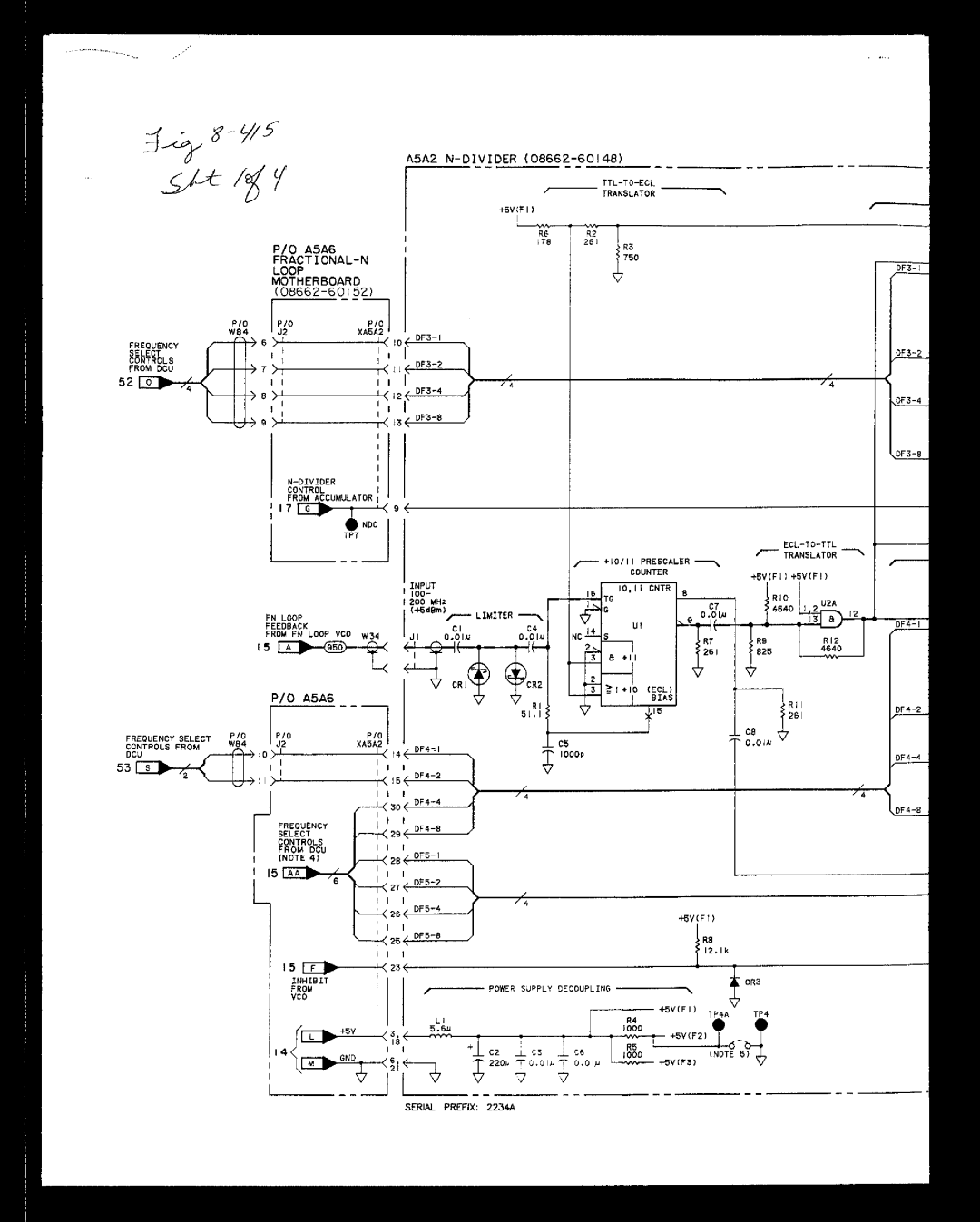 HP 8663A manual 