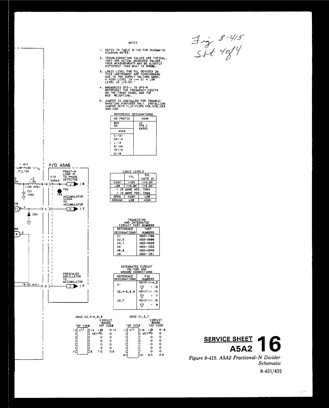 HP 8663A manual 