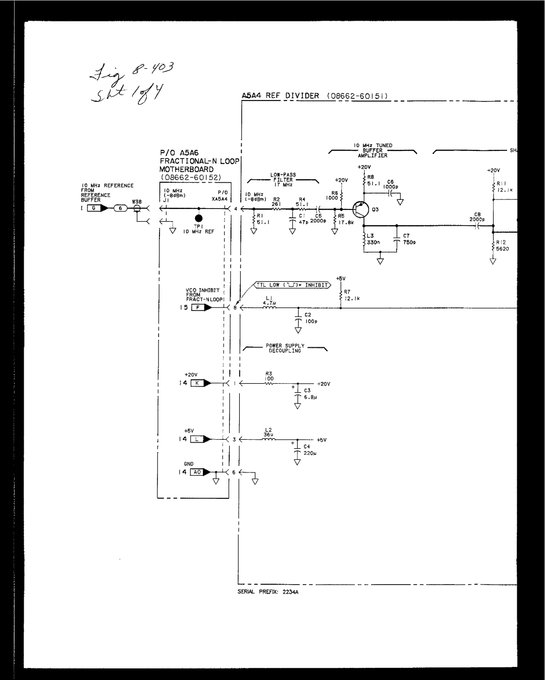 HP 8663A manual FRACTIONAL-N Looi 